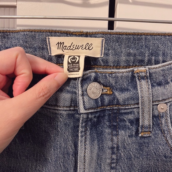 Madewell The Mid-Rise Perfect Vintage Jean in Knowland Wash Size 27 Mom Jeans - Picture 4 of 13